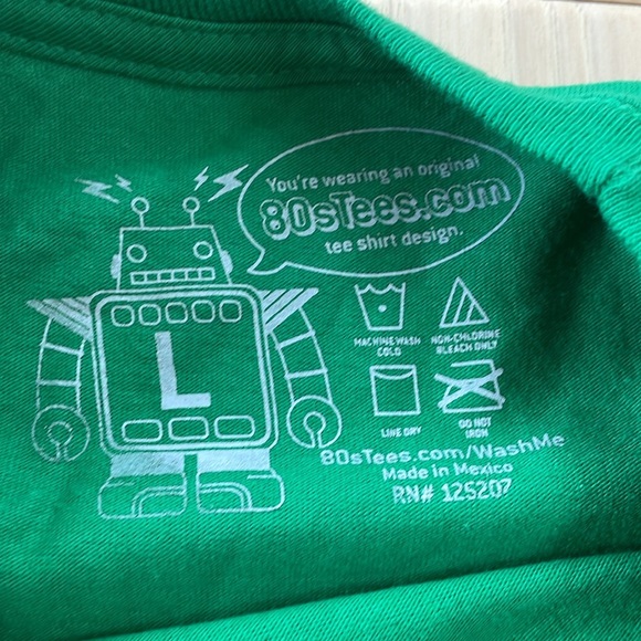 Anchorman Men’s Green T-Shirt 
Ron Burgundy “I’m Kind Of A Big Deal” Large NWOT - Picture 4 of 7